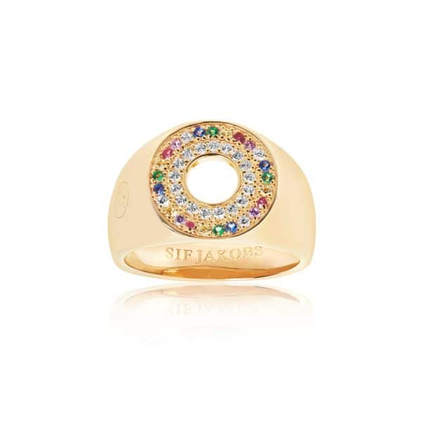 'Rainbow Gold' Valiano Signet Ring