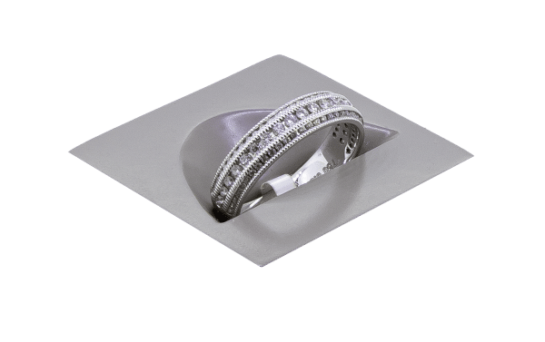Triple Row Diamond Ring - Image 2