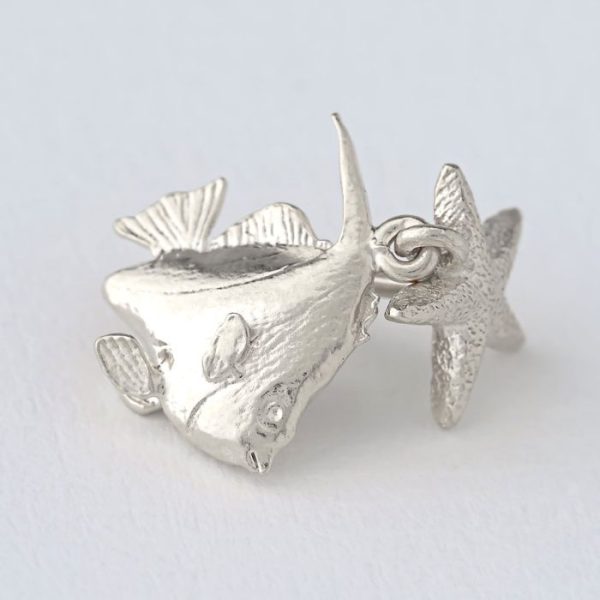Angelfish Drop Earrings - Image 3